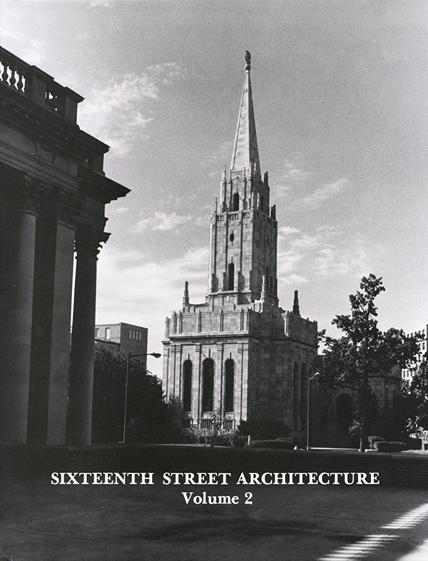 Cover of Sixteenth Street Architecture