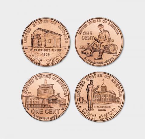 Lincoln Bicentennial One Cent Coins | Commission of Fine Arts