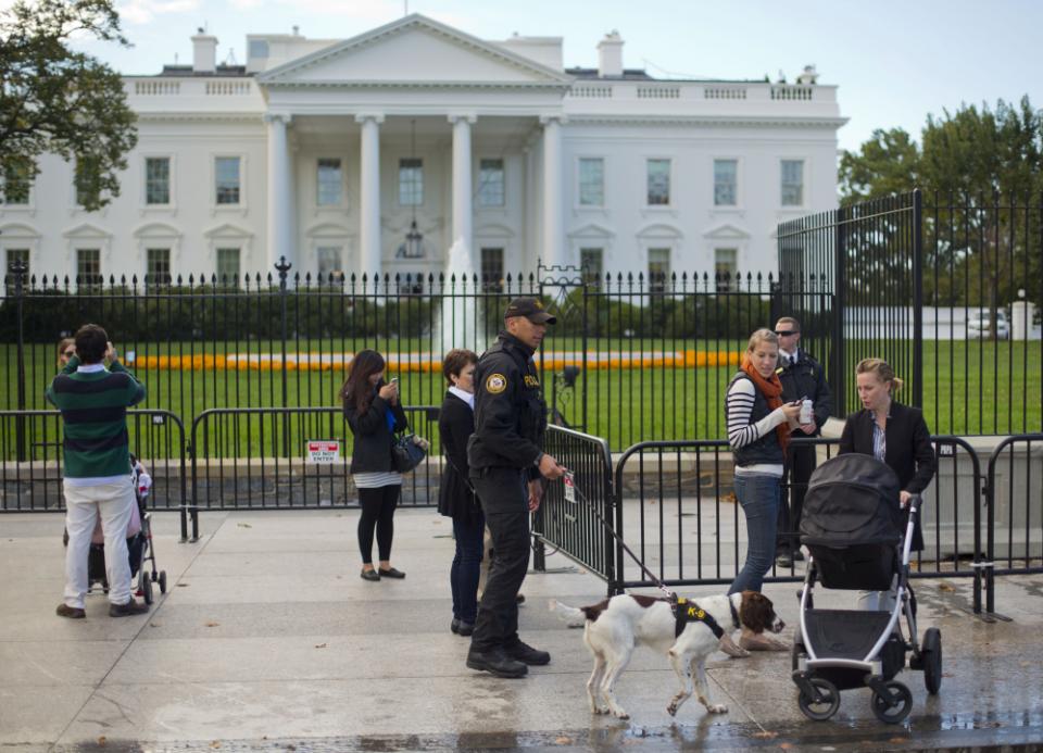 White House temporary security